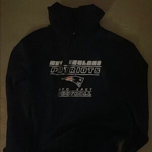 New England Patriots Navy Pullover